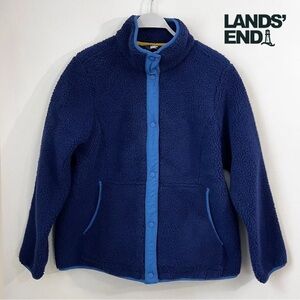 Lands End Women’s Heritage Sherpa Fleece Jacket